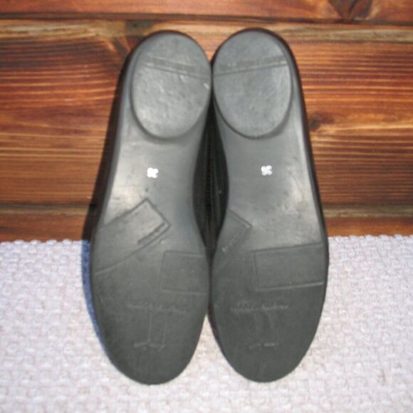 Thierry Rabotin Grace Suede Black Flats - Picture 8 of 10